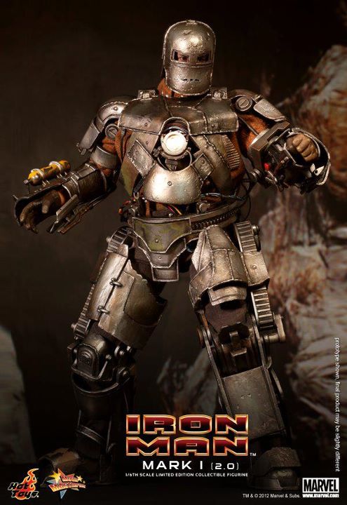 Hot Toys - Sideshow - Iron Man: Mark I 2.0