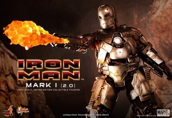 Hot Toys - Sideshow - Iron Man: Mark I 2.0