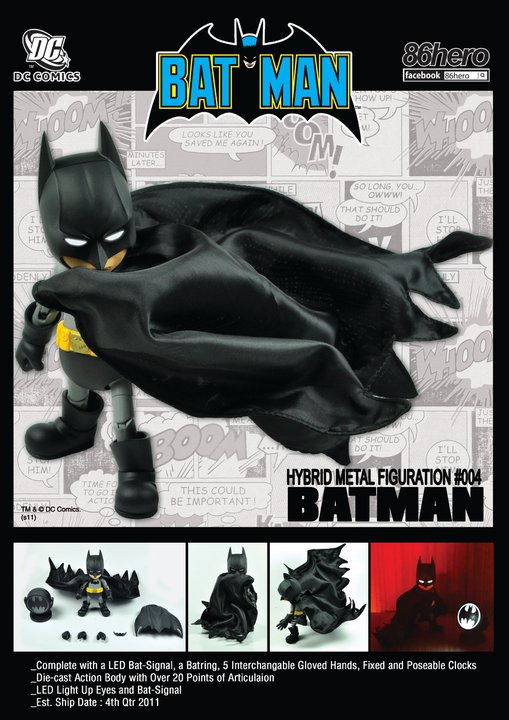 86 Hero - Batman die cast figure