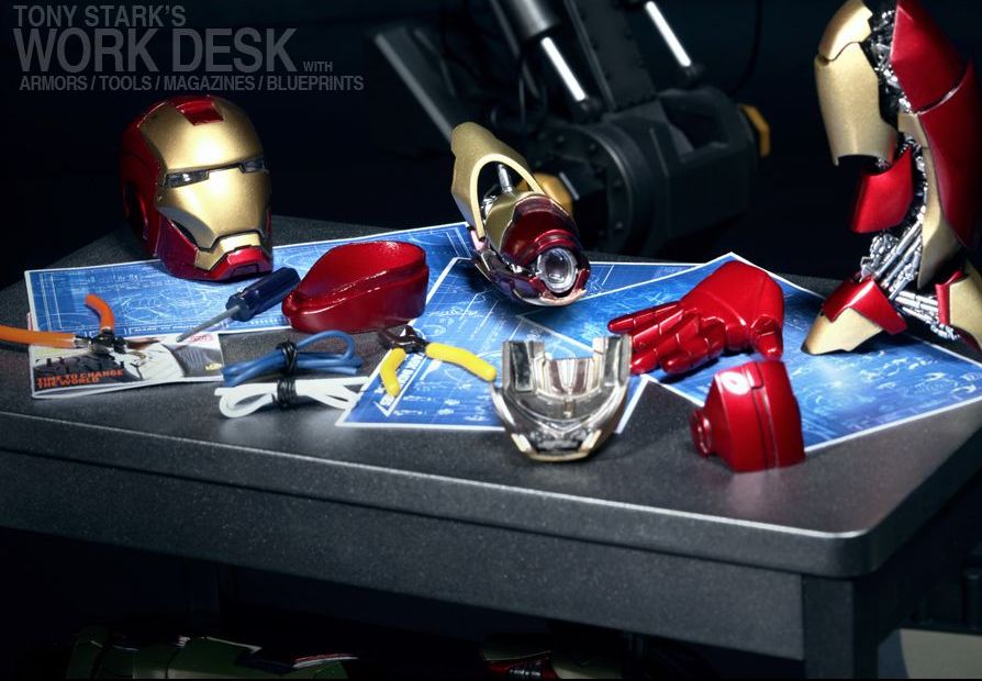 Hot Toys Iron Man 3 Tony Stark 1/6th scale limited edition