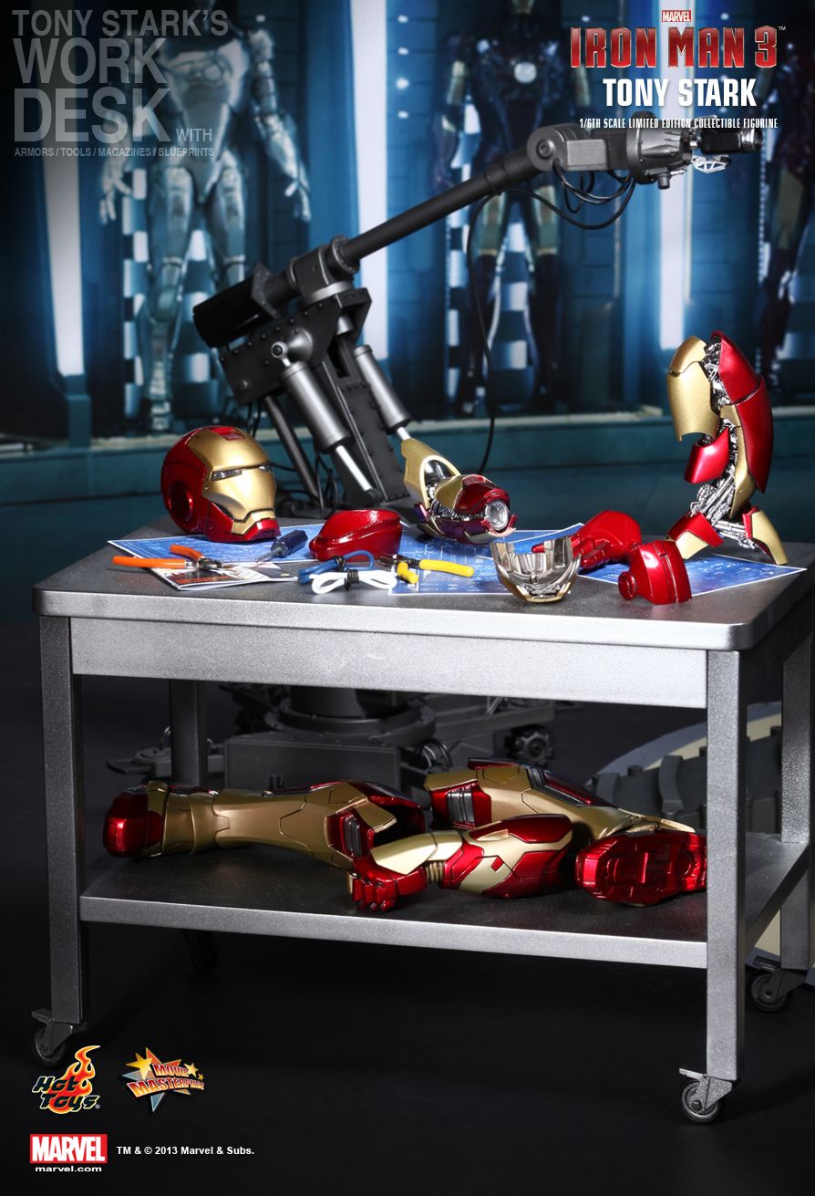 Hot Toys Iron Man 3 Tony Stark 1/6th scale limited edition