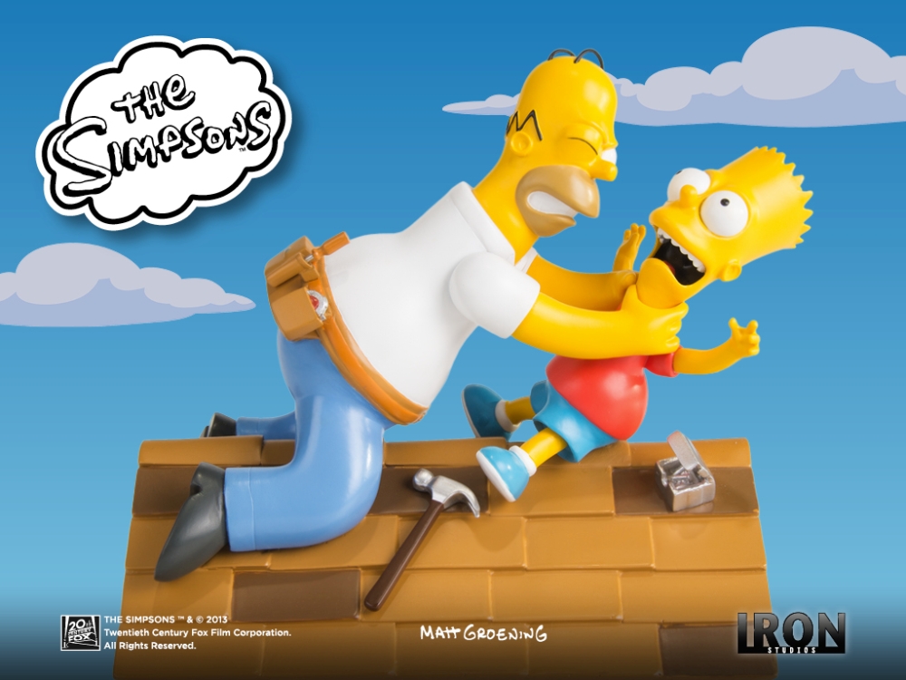 [Iron Collectibles] The Simpsos - Homer vs Bart