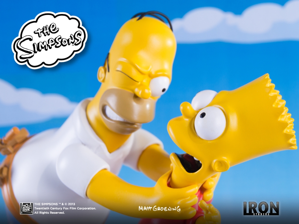 [Iron Collectibles] The Simpsos - Homer vs Bart