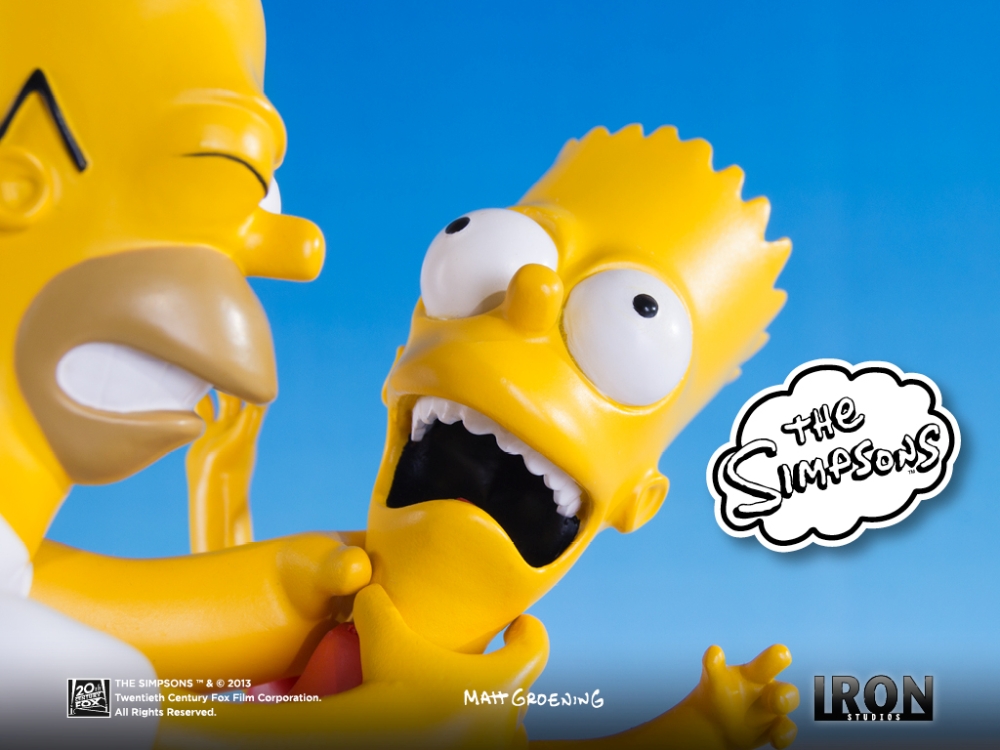 [Iron Collectibles] The Simpsos - Homer vs Bart