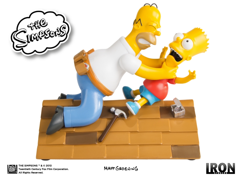 [Iron Collectibles] The Simpsos - Homer vs Bart