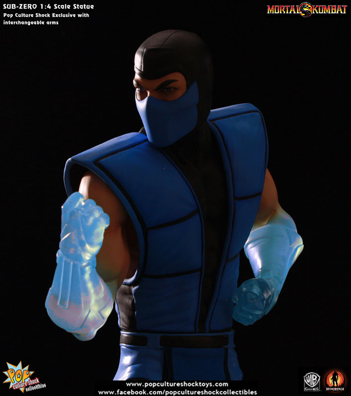 Sub-Zero Mortal Kombat 9 Estátua Escala 1/4 - Pop Culture Shock